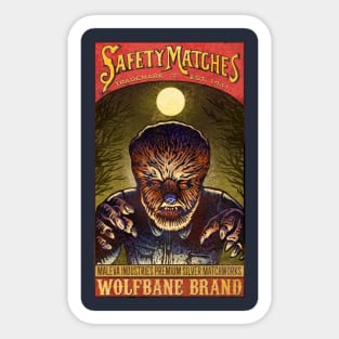 Wolfbane Brand Sticker